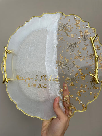 Signature Wedding tray