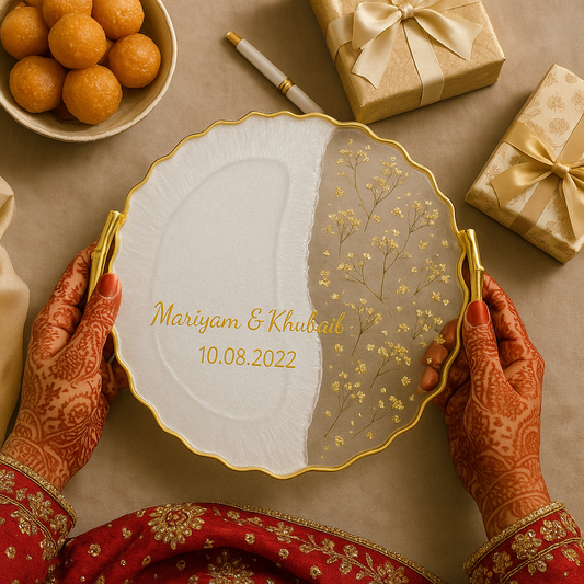 Signature Wedding tray