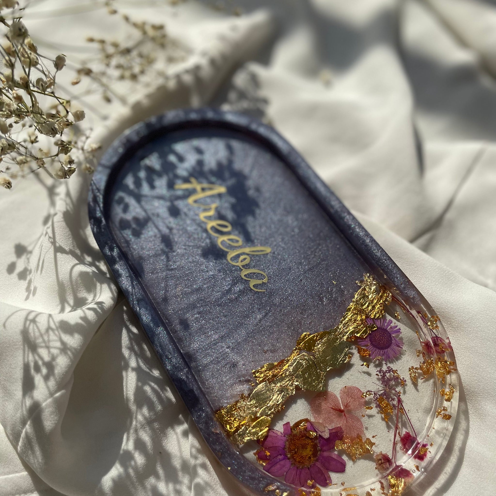 Lavender Floral Trinket