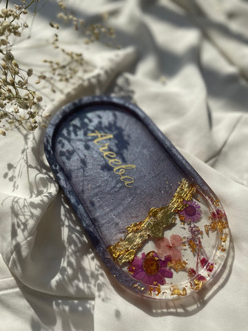 Lavender Floral Trinket