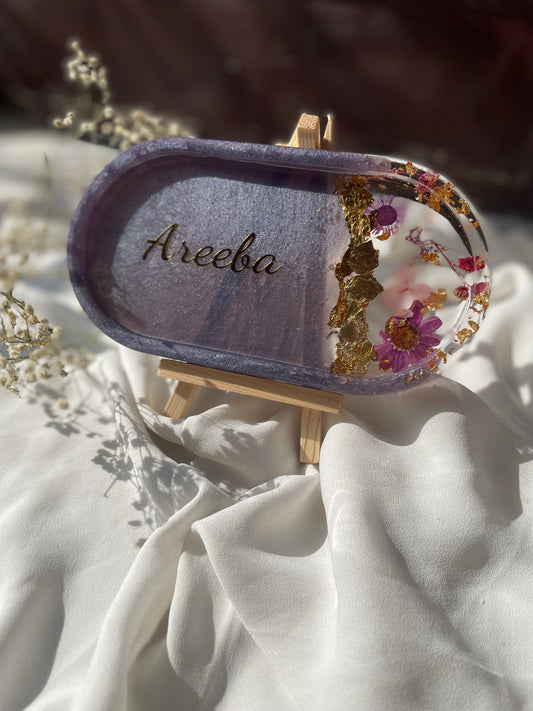 Lavender Floral Trinket